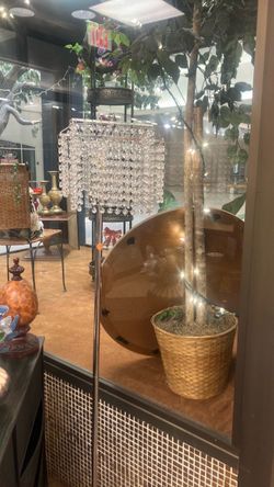 Crystal Beaded Floor Lamp