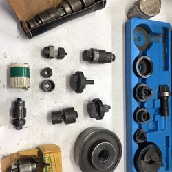 Knockout tools - Greenlee and KO master