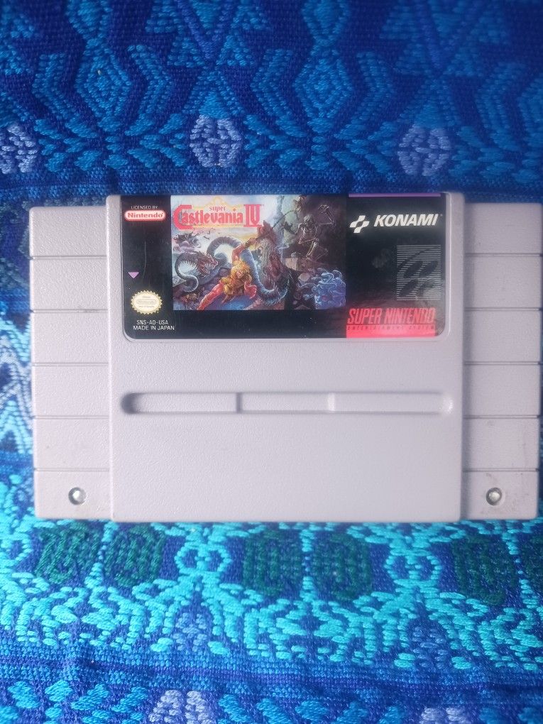 Super Castlevania 4 Game