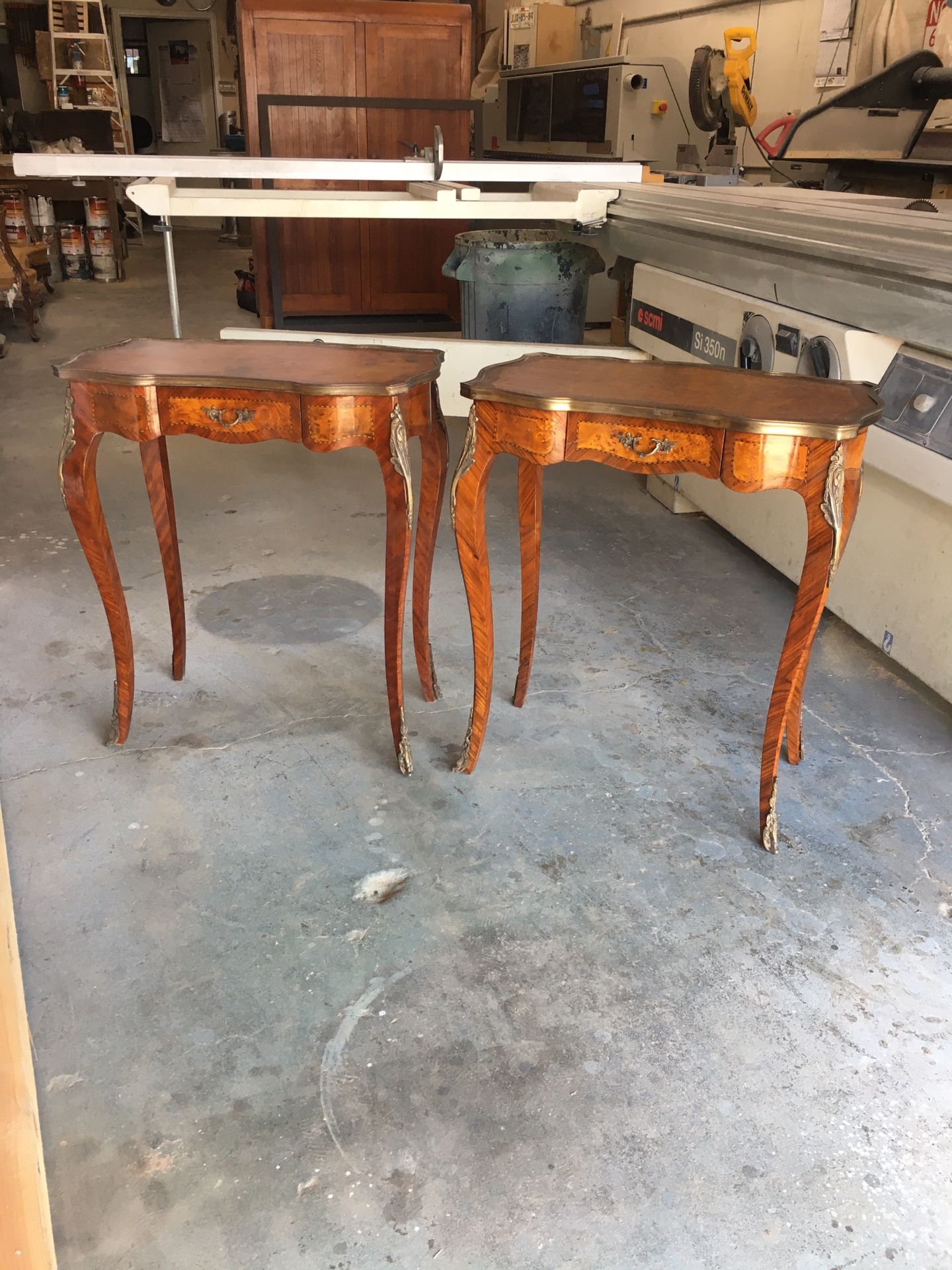 French Original End Tables in Very good Condition, asking $275. dollars each one