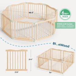New Wood Playpen