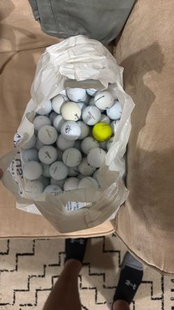 Used golf balls