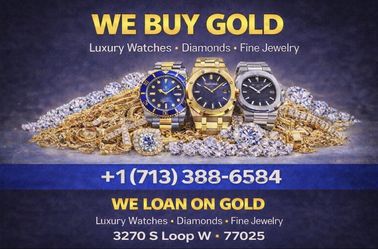 I Buy GOLD And All JEWELRY And Luxury Watches