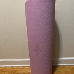 Hatha Yoga TPE Extra Thick Non-Slip Yoga Mat 72”x32”x1/2" Pink/Blue (New)