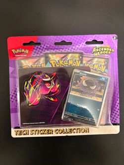Pokémon TCG Mega Evolution Ascended Heroes Tech Sticker Collection