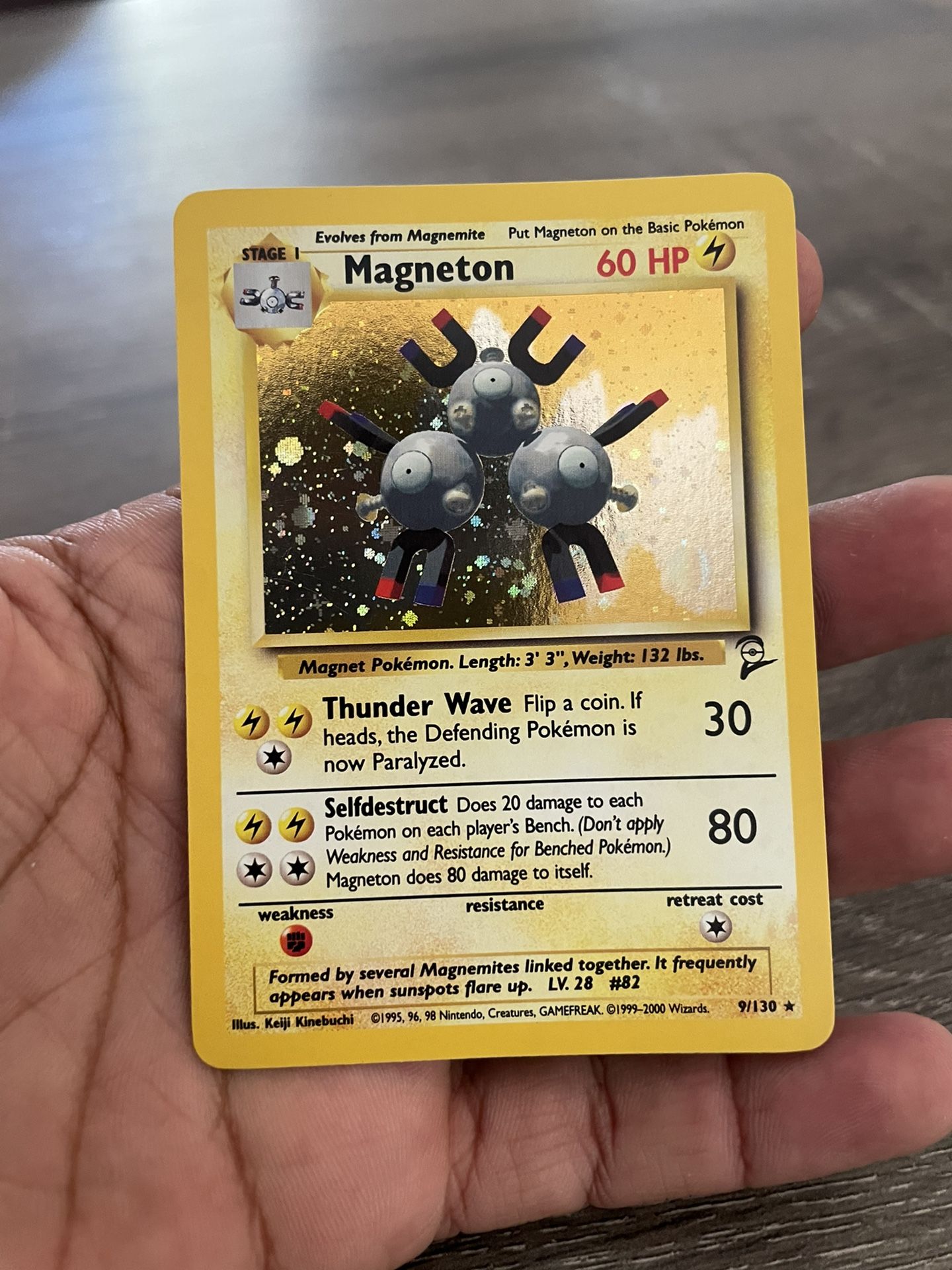 pokemon go trading card Pokemon TCG Magneton Base Set Holo Card 9/102 CGC Graded 10 GEM MINT 1999 main image 0
