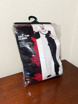 Art The Clown Spirit Halloween Costume Adult L/xL