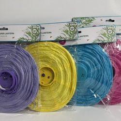 Paper Lanterns Party Decor Light Up