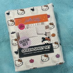 Hello Kitty Halloween Bed Sheets