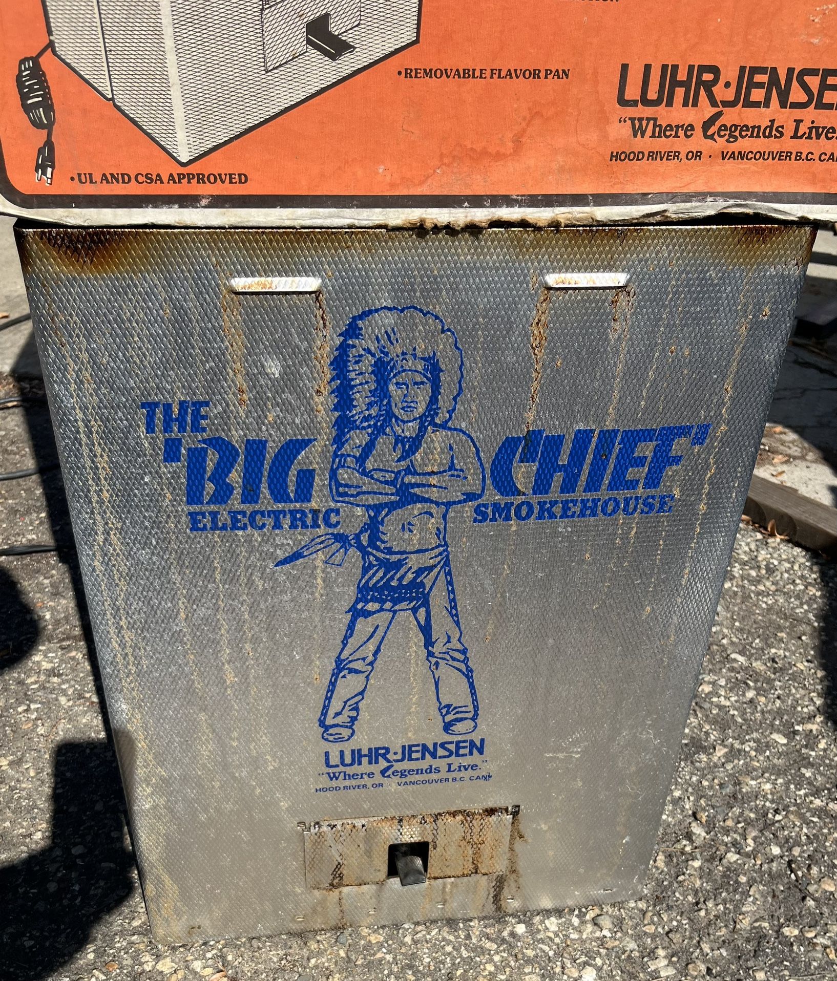 Big chief smoker great for big game jerky works great