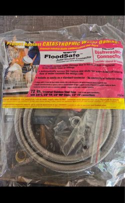 Watts FloodSafe Dishwasher Connector 72 inch