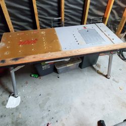 Adjustable Hight Skil Saw Table