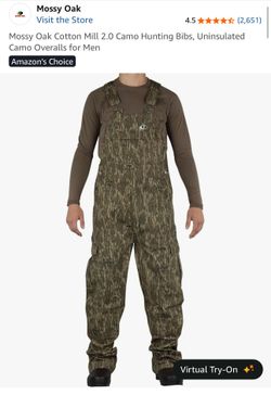 Hunting overalls