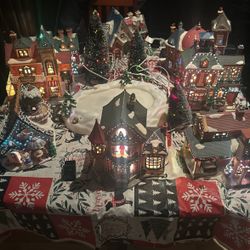 Porcelain Christmas house Collection 
