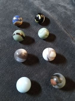 Vintage Marbles Multi-Colored