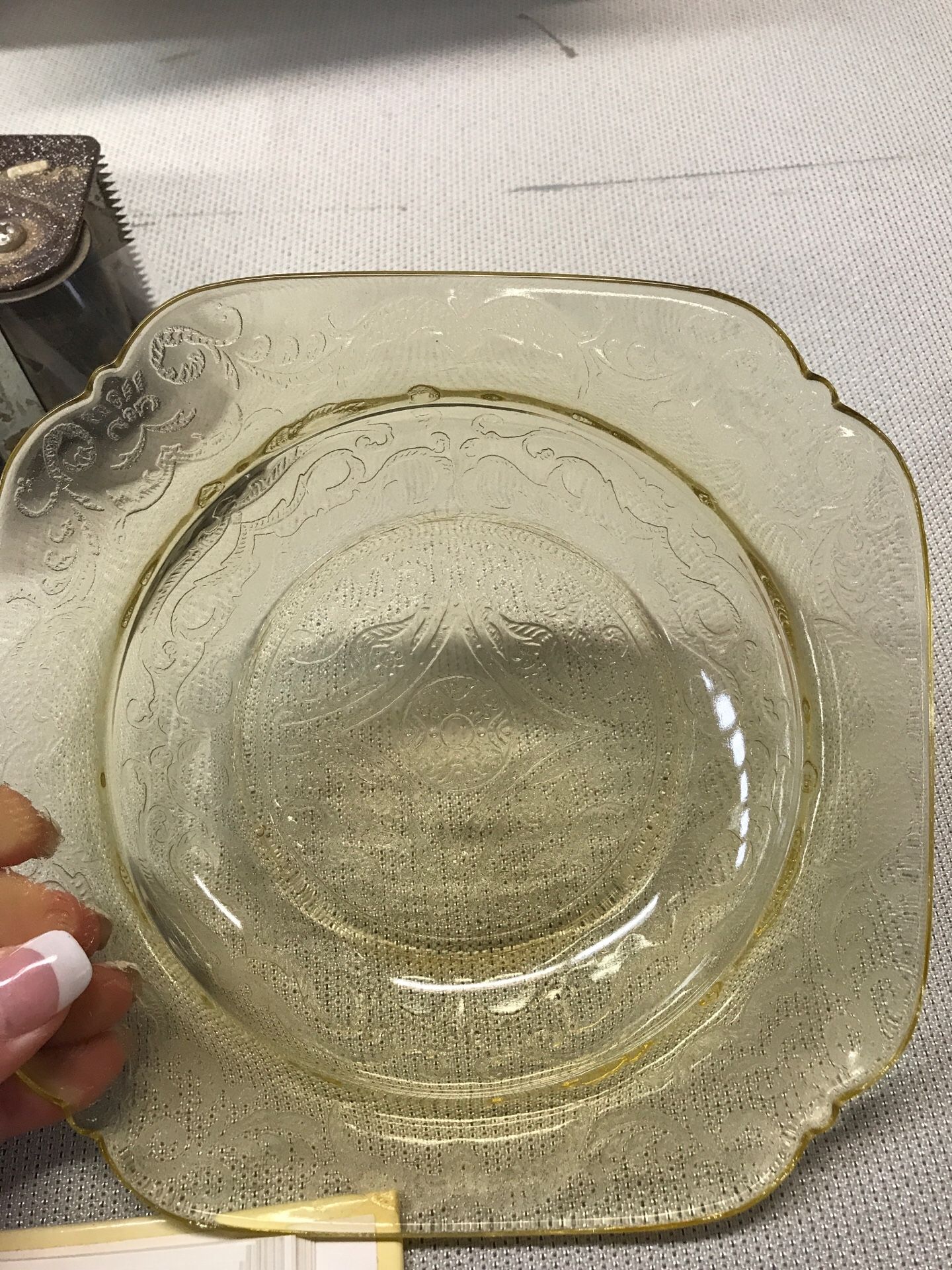 Indiana glass company yellow