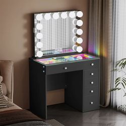 Vanity set -6 Mini Diana Storage drawers with mirror