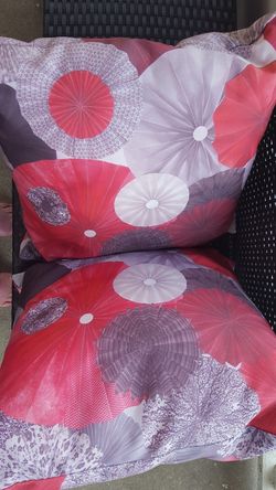 Indoor/Outdoor pillows