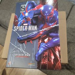 HOT TOYS 1/6 SCALE SPIDERMAN 2099 BLACK SUIT VGM042 NEW IN THE BOX