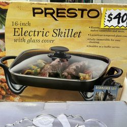 Electric skillet 16’