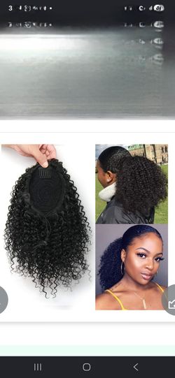 Afro Ponytail