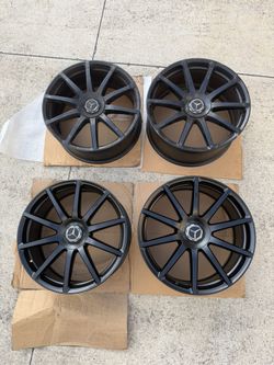 AMG Wheels 20" Black Matte Mercedes W222 C217 S63 S65 W221