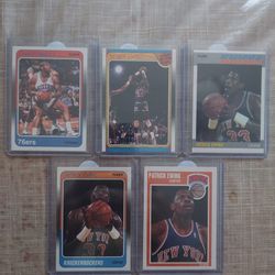Charles Barkley and Patrick Ewing Cards