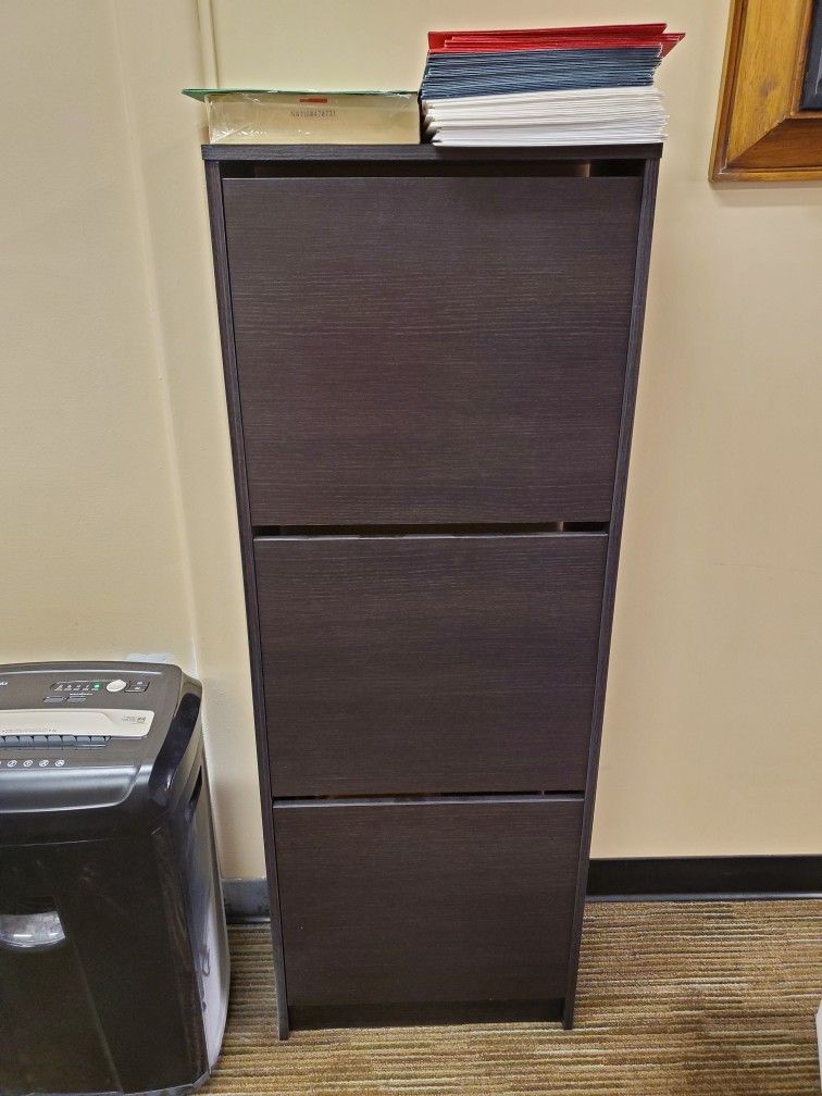 Office Wood File Organizer Cabinet