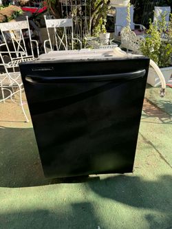 Used condition dishwasher black color works great