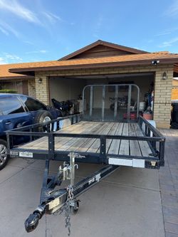 Traila en venta 12x6.5 2017 gran remolque Título a mi nombre