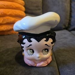 Vintage Betty Boop Ceramic Head Vase Planter Vandor 1995