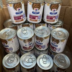 23 Cans HILLS PRESCRIPTION DOG FOOD 