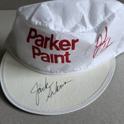 Jack Sikma Signed Parker Paint Hat