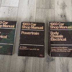 1983 FORD shop manual