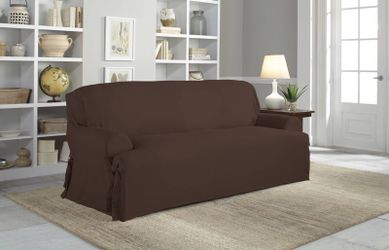 Serta Relaxed Fit Duck T-Cushion Sofa Slipcove