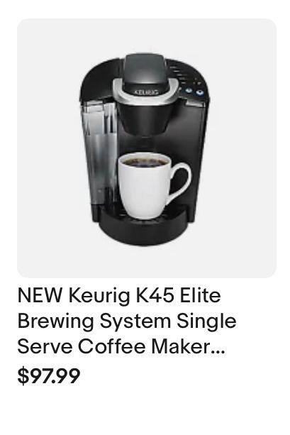 Keurig coffee maker 