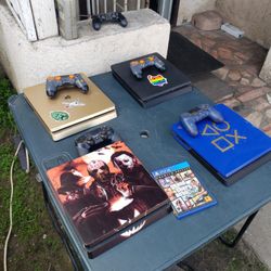 $150! 2018 Playstation 4 Slim PS4 1000GB. $20! Per Game. 7 for $100. I have Steelbook at $60! Each or 2 for $100! Limited Edition trade are welcome