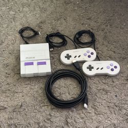 SNES Super Classic Game Amusement System With 400 Games