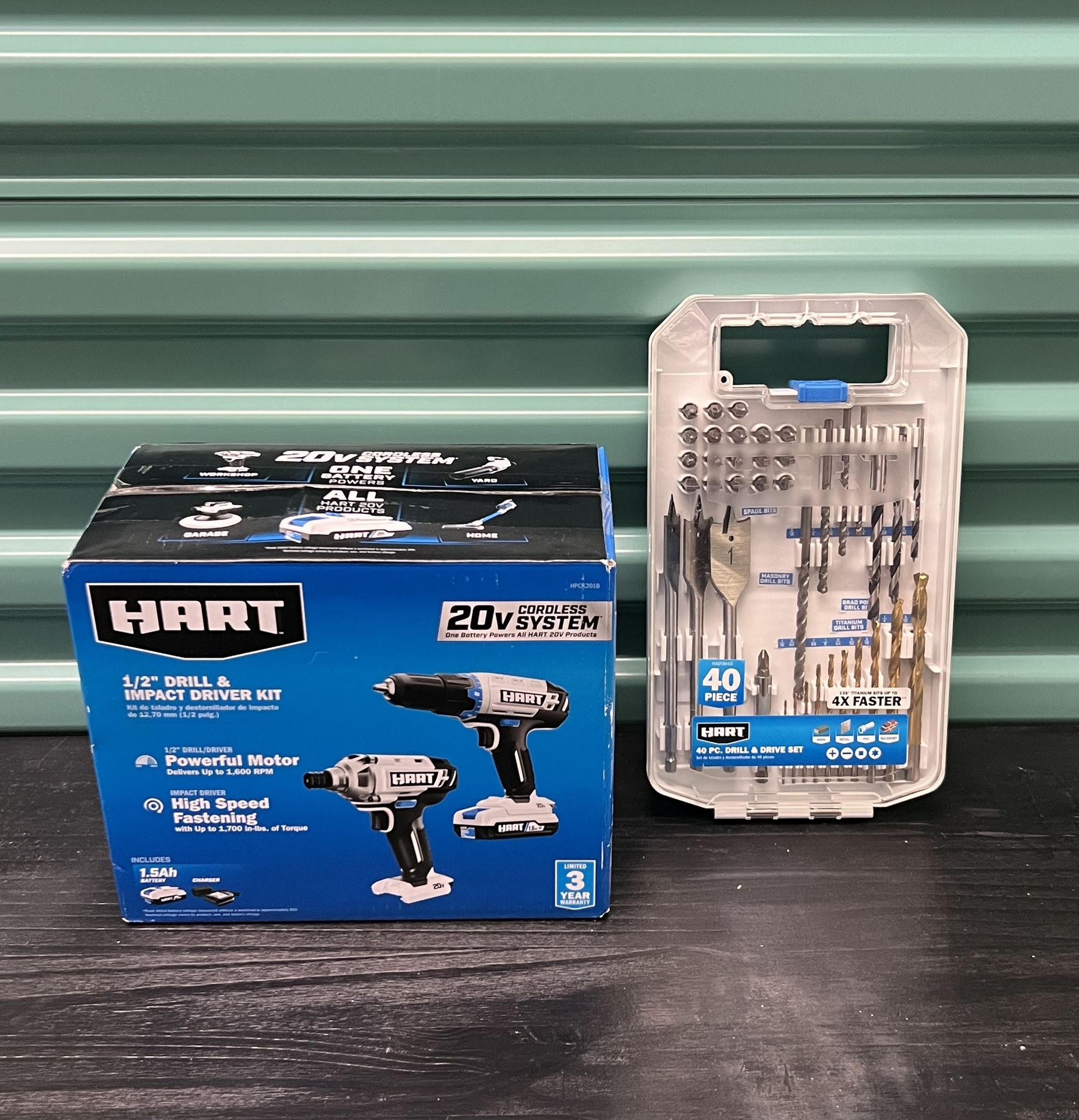 Hart Drill / Impact Driver, Drill Bits, Tools, Power Tool