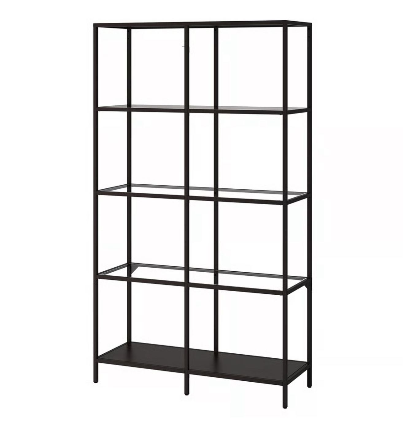IKEA Glass shelving Bookcase