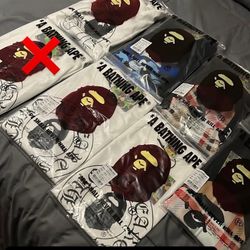 Bape Tees 