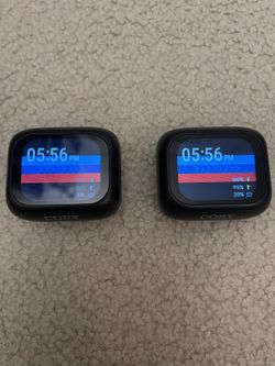 Two Coby True Wireless Earbuds