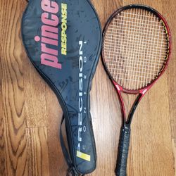 Princeton response position Court tennis Racket  170 PL with case