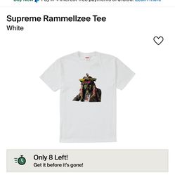 Supreme Rammellzee Tee 'White'