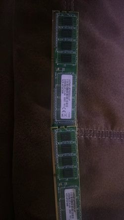 DDR3 RAM Memory Modules (2 Sticks)