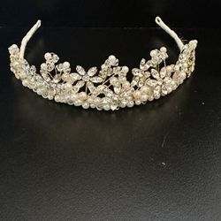 Bridal or formal headband, tiara, hairpiece