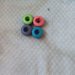 Colorful Skateboard Tires