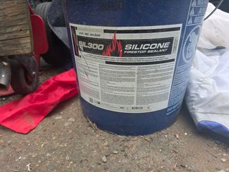 Silicone sealant 5 gallon bucket