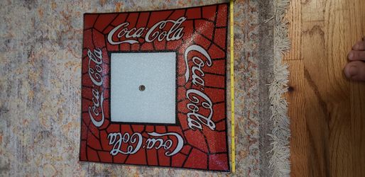 Coca cola glass ceiling fixtures