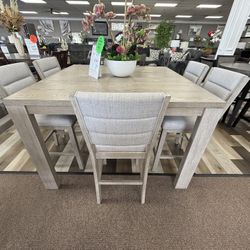 7 Pc Dining Table 